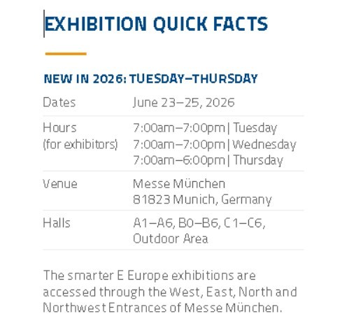Jiangyin Jianbang Aluminium Co, Ltd ostendet in MMXXVI Smart Energy Exhibition in Munich, Germania.